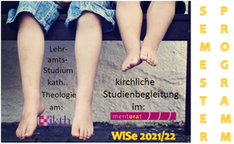 Motivbild: 'Mentorat Kath. Theologie - Wintersemester 2021/22'